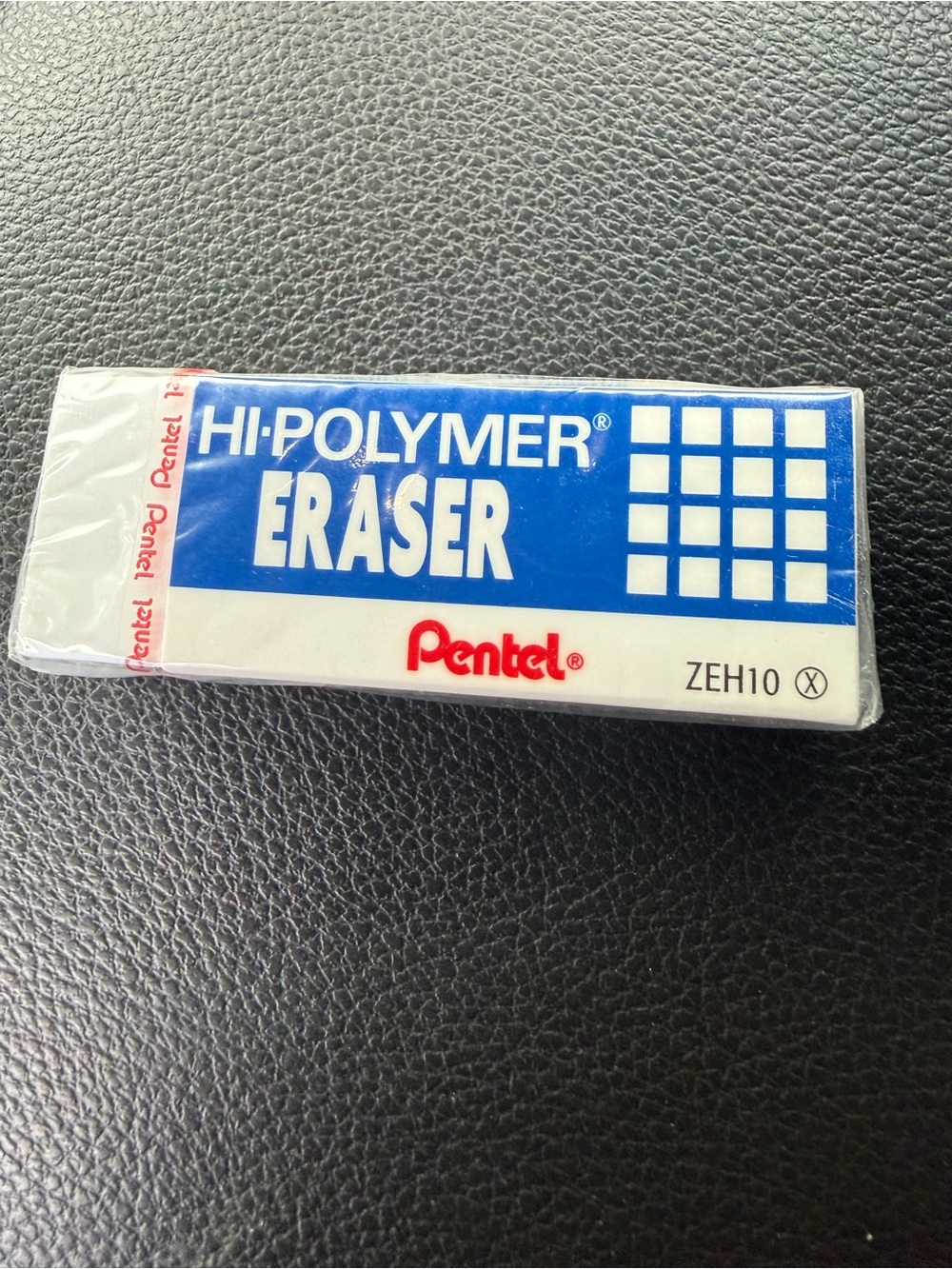 Pentel Hi-Polymer Eraser - Blue & White